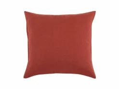 Zierkissenbezug ARIANA, granatapfel, 50 x 50 cm, 60% Baumwolle/40% Leinen, GOTS