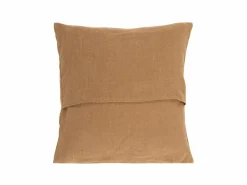 Zierkissenbezug ARIANA, nougat, 40 x 40 cm, 60 % Baumwolle/40 % Leinen, GOTS