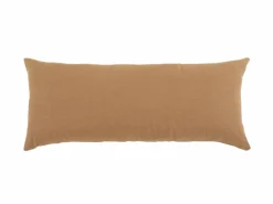 Zierkissenbezug ARIANA, nougat, 35 x 80 cm, 60% Baumwolle/40% Leinen, GOTS