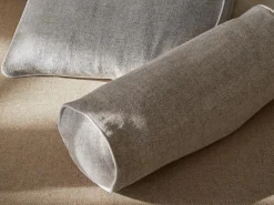 Zierkissenbezug LILIAN für Rolle, muskat, ø 15 x 40 cm, 100 % Baumwolle