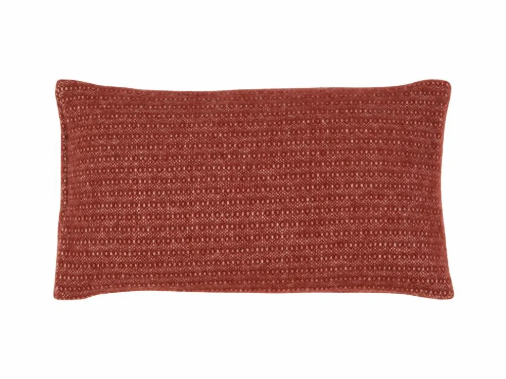 Zierkissenbezug Lynn, ziegel, 30 x 50 cm, 100 % Schurwolle (Lamm), eco-wool