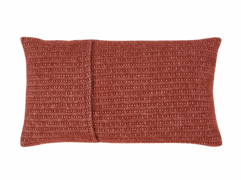 Zierkissenbezug Lynn, ziegel, 30 x 50 cm, 100 % Schurwolle (Lamm), eco-wool