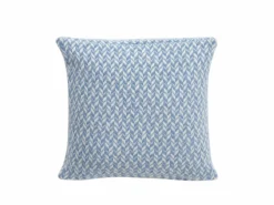 Zierkissenbezug Nolan, rauchblau, 40 x 40 cm, 100 % Schurwolle (Lamm), eco-wool