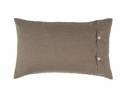 Zierkissenbezug OTIS, hasel, 30 x 50 cm, 100 % Leinen, GOTS