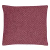 Zierkissenbezug Selma, port, 40 x 40 cm, 100 % Schurwolle (Lamm), eco-wool