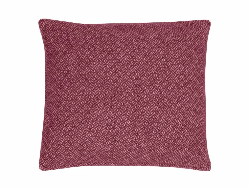 Zierkissenbezug Selma, port, 40 x 40 cm, 100 % Schurwolle (Lamm), eco-wool